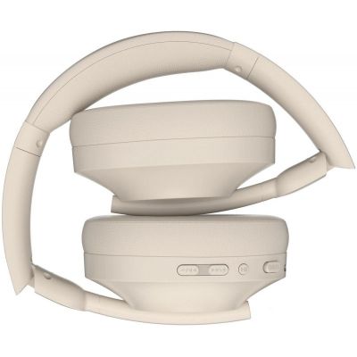 6. DEFENDER SŁUCHAWKI BLUETOOTH FREEMOTION B485 ANC BEŻOWE 63486