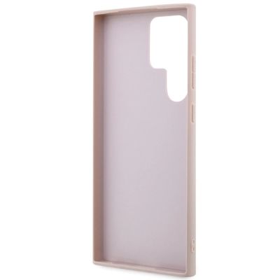 7. Etui Guess 4G Big Metal Logo na Samsung Galaxy S23 Ultra - różowe