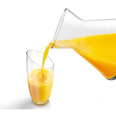 9. Wyciskarka do cytrusów BOSCH MCP72GPB (40W; 1l; kolor czarny, kolor przeźroczysty)