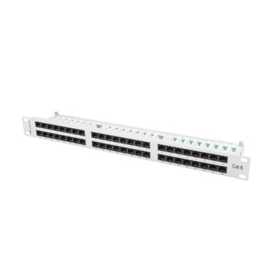2. Patch panel Lanberg  PPU6-1048-S (1U; kat. 6; 48xRJ-45)
