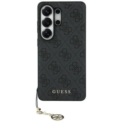 Etui Guess 4G Classic Logo Charm MagSafe na Samsung Galaxy S26 Ultra - czarne