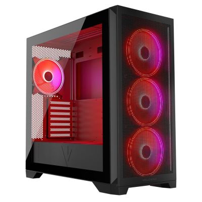2. MODECOM OBUDOWA VOLCANO EXPANSE S APEX ARGB MIDI BLACK