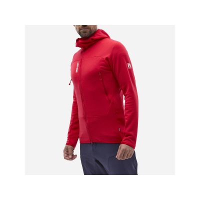 3. Kurtka MILLET FUSION GRID HOODIE M czerwony