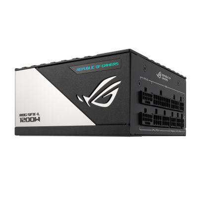 20. ASUS ROG -LOKI-1200T-SFX-L-GAMING moduł zasilaczy 1200 W 20+4 pin ATX Czarny, Srebrny