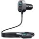 2. Joyroom ładowarka samochodowa 2xPD + 2xQC3.0 72W 1,5m czarna (JR-CL05)