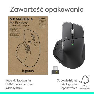 60. Logitech MX Master 4 for Business - Graphite