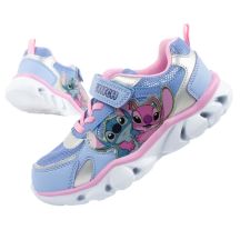 Leomil Stitch buty sportowe dziecięce sneakersy lekkie na rzep LED