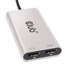 CLUB3D CSV-1586 huby i koncentratory Thunderbolt 3 40000 Mbit/s Srebrny