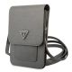 Torebka Guess Saffiano Triangle - szara