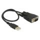 DeLOCK 62958 stacja dokująca USB Typu-A Czarny