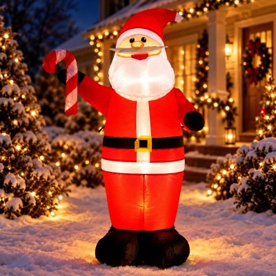 5. MIKOŁAJ DMUCHANY SAMOPOMPUJĄCY ZEW 150CM LED