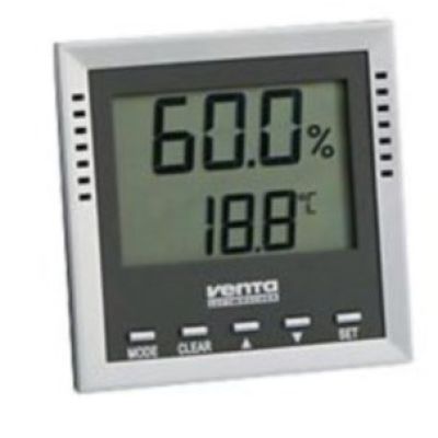 2. Venta 6011000 higrometr i psychrometr Wewnętrzna Higrometr elektroniczny Srebrny
