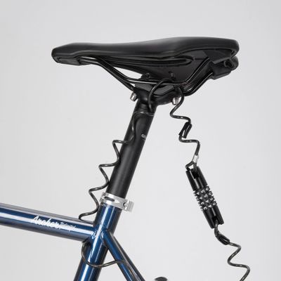 4. Blokada rowerowa Wozinsky WBN-01R na rower kask wodoodporna na szyfr 4-cyfrowy - czarny