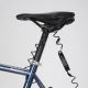 4. Blokada rowerowa Wozinsky WBN-01R na rower kask wodoodporna na szyfr 4-cyfrowy - czarny
