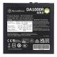 5. Silverstone DA1000R Gold moduł zasilaczy 1000 W 20+4 pin ATX ATX Czarny