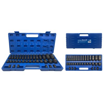 ADLER NASADKI UDAROWE K-D 35szt.1/2" 12-KĄT. KRÓTKIE/DŁUGIE AD-35KD/12 PLASTIKOWA WAL.