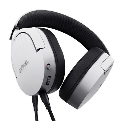 8. Słuchawki TRUST GXT489W FAYZO HEADSET WHT (25210)