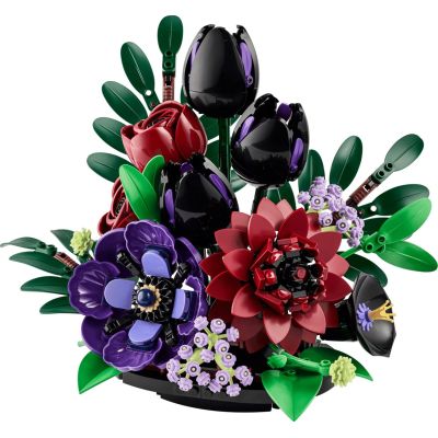 3. LEGO Botanical Collection 11513 - Kompozycja z ciemnych kwiatów