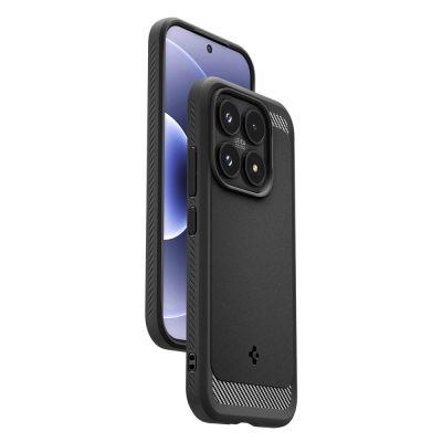 8. Etui Spigen Rugged Armor na Xiaomi 17 - czarne