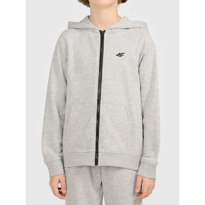 Bluza z kapturem rozpinana chłopięca 4F 4FJWMM00TSWSM2754-27M