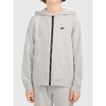 Bluza z kapturem rozpinana chłopięca 4F 4FJWMM00TSWSM2754-27M