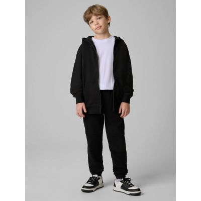 3. Bluza dresowa loose z kapturem chłopięca 4F 4FJRSS26TSWSM3051-20S
