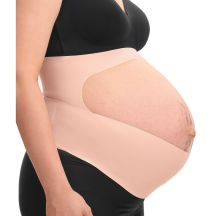 Momcozy Pregnancy Belly Band (M) | Pas ciążowy | Cielisty , Wygodny i Podtrzymujący