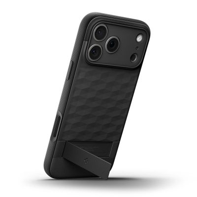 13. Etui Spigen Parallax "S" MagSafe na iPhone 17 Pro Max - czarny mat