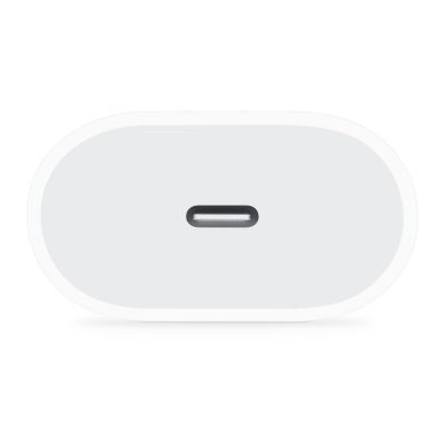 3. Apple Power Adapter USB-C 20W Biały
