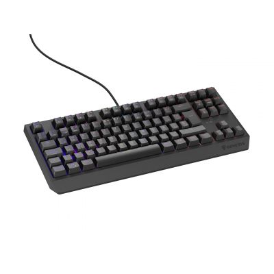 4. GENESIS Thor 230 TKL klawiatura Gaming USB QWERTY Hiszpański Czarny