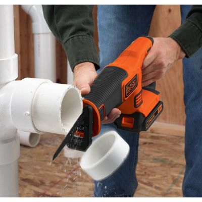 4. Black & Decker BDCR18 Czarny, Pomarańczowy