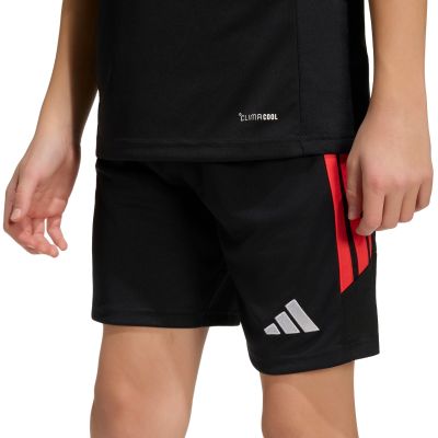 12. Spodenki dla dzieci adidas Tiro 26 League czarno-czerwone KA8814