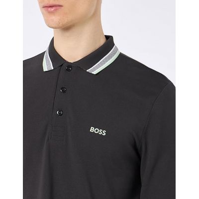 2. Koszulka Longsleeve Polo Boss Plisy M 50506191-016