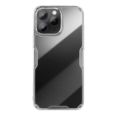 Etui Nillkin Nature Pro Case na iPhone 16 Pro - przezroczysto-białe