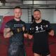 4. Rękawice MMAsparingowe M - Warrior Black - LegacySeries