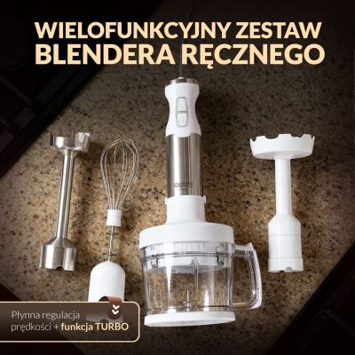 16. Blender ręczny CAMRY CR 4623w biały