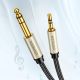 2. Kabel Ugreen AV127 10625 audio TRS mini jack 3,5mm / jack 6,35mm 1m - szary