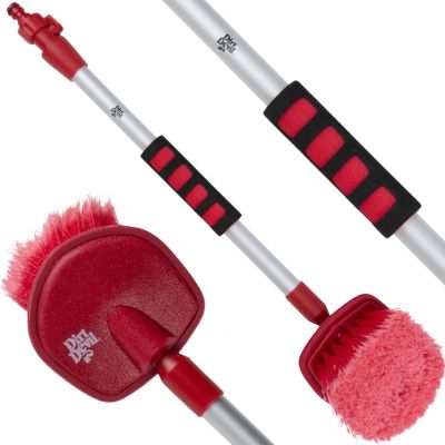 2. SZCZOTKA DO MYCIA SAMOCHODU Z ZAWOREM DO WĘŻA OGRODOWEGO 61M DIRT DEVIL