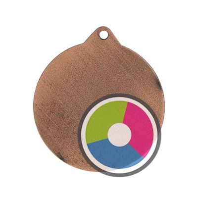 2. Medal  z nadrukiem luxor jet