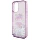 6. Etui Hello Kitty Liquid Glitter 50TH Anniversary Party na iPhone 16 - fioletowe