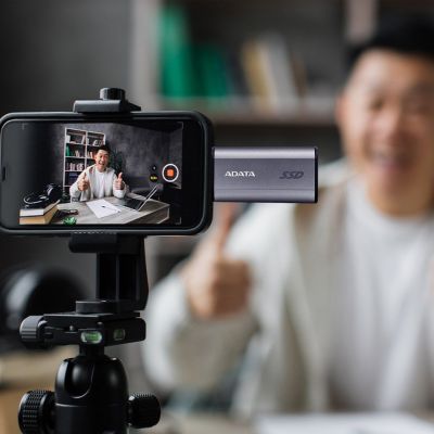 4. Adata Zewnętrzny dysk SSD SC750 500G USB3.2C 1050/1000 MB/s