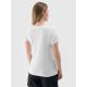 2. T-shirt slim z nadrukiem damski 4F 4FRSS24TTSHF2499-10S