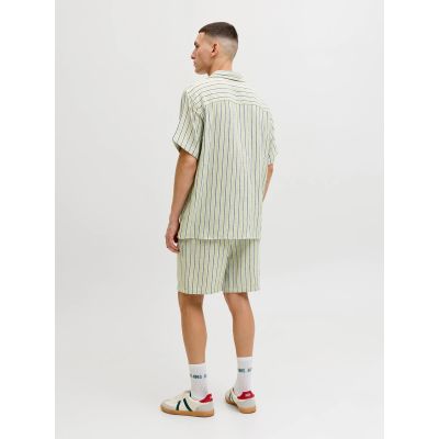 8. Jack&Jones męskie szorty w paski JPSTJAIDEN COBA STRIPE JOG SHORTS REG SN 12274413 TEA/STRIPES