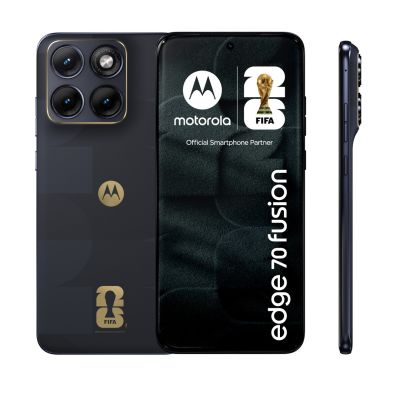 3. Motorola Edge 70 Fusion 5G 256GB, black FIFA