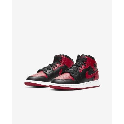 3. Buty Air Jordan 1 Mid Banned GS retro - 554725-074