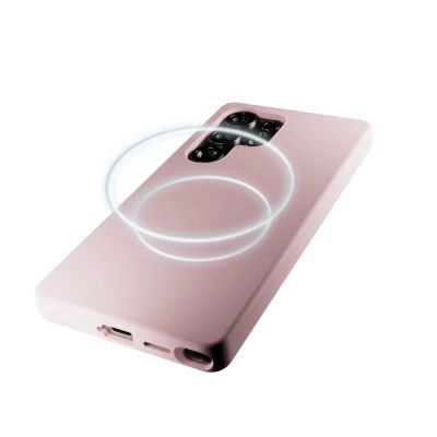 8. Etui silikonowe Puro Icon do Samsung Galaxy S25 Ultra - różowe