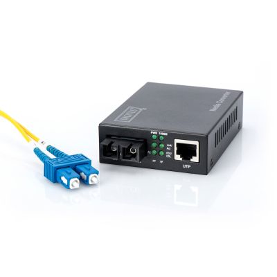 6. Digitus Gigabitowy konwerter mediów, RJ45 / SC
