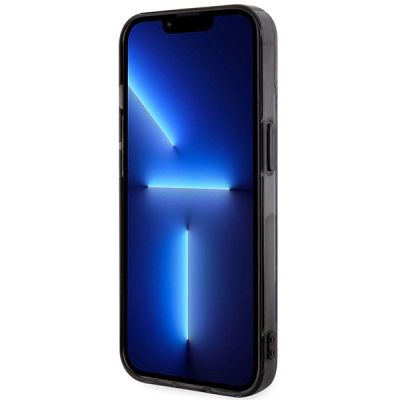 5. Etui Ferrari Outline MagSafe na iPhone 14 - przezroczyste