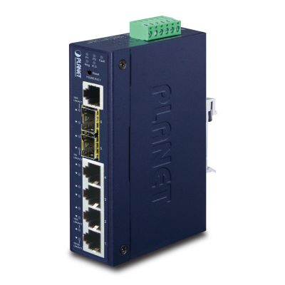 2. PLANET IGS-5225-4T2S łącza sieciowe Zarządzany L2+ Gigabit Ethernet (10/100/1000) Niebieski