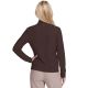 3. Skechers Go Luxe Rib Hoodie JA293-BRCT Brązowe L